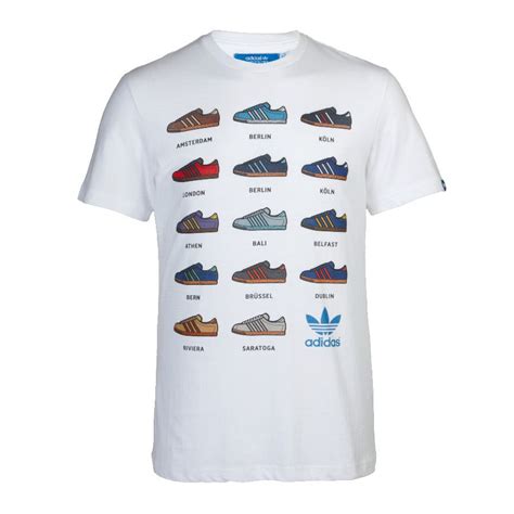 adidas t shirt mit schuhen